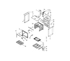 Whirlpool WFG505M0BB0 chassis parts diagram