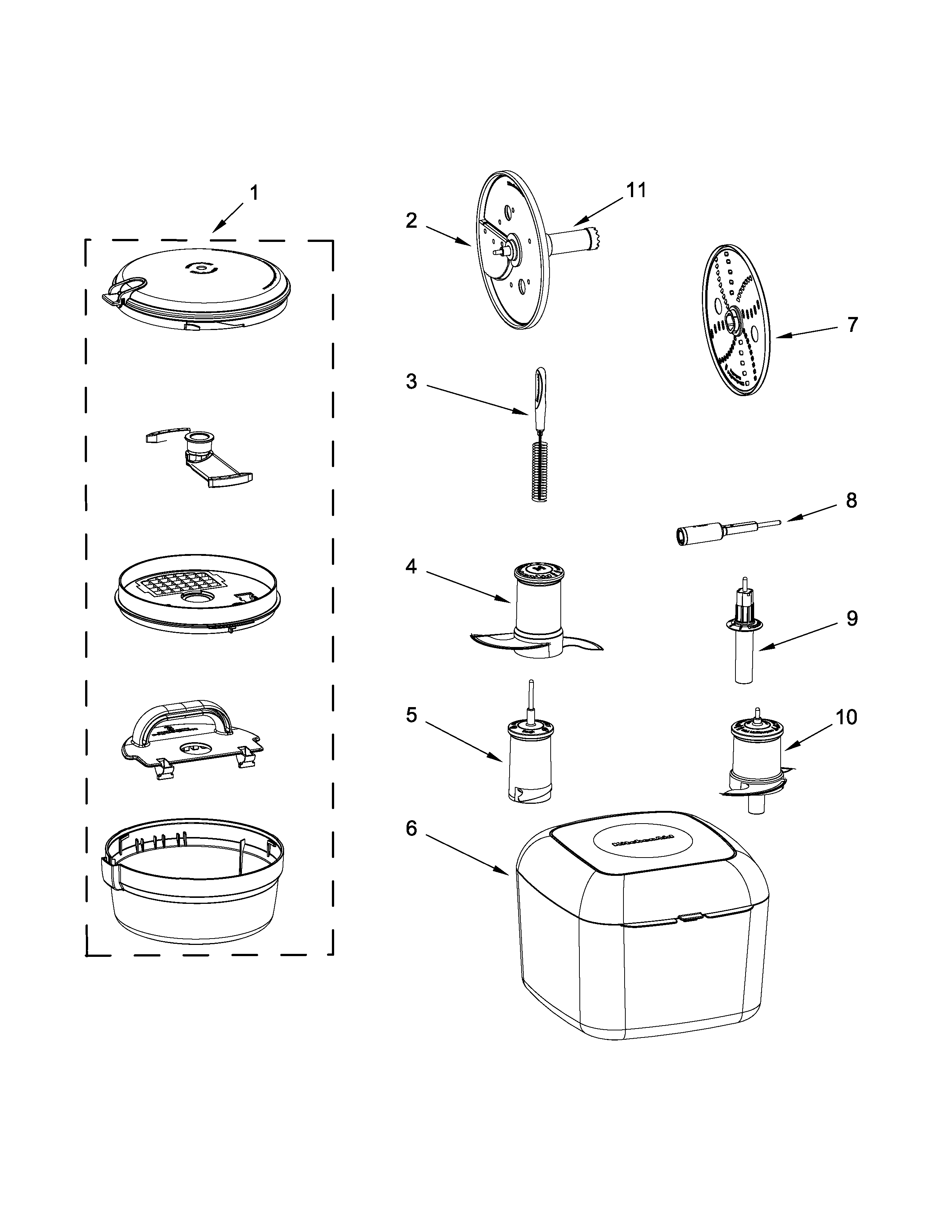 Attachment parts