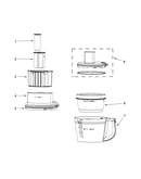 Bowl and lid parts