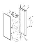 Refrigerator door parts