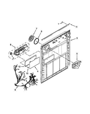 Inner door parts