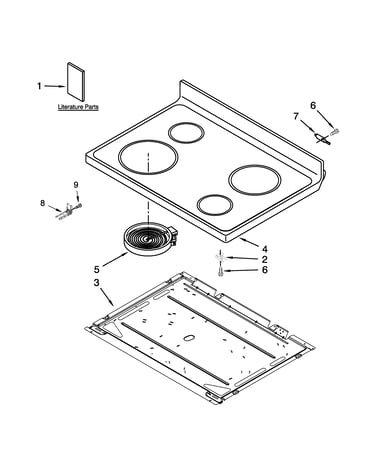 Cooktop parts