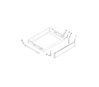 Maytag MGR8700DS0 drawer parts diagram