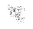 Maytag YMEDC415EW0 cabinet parts diagram