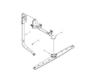 Amana ADB1100AWS5 upper wash and rinse parts diagram