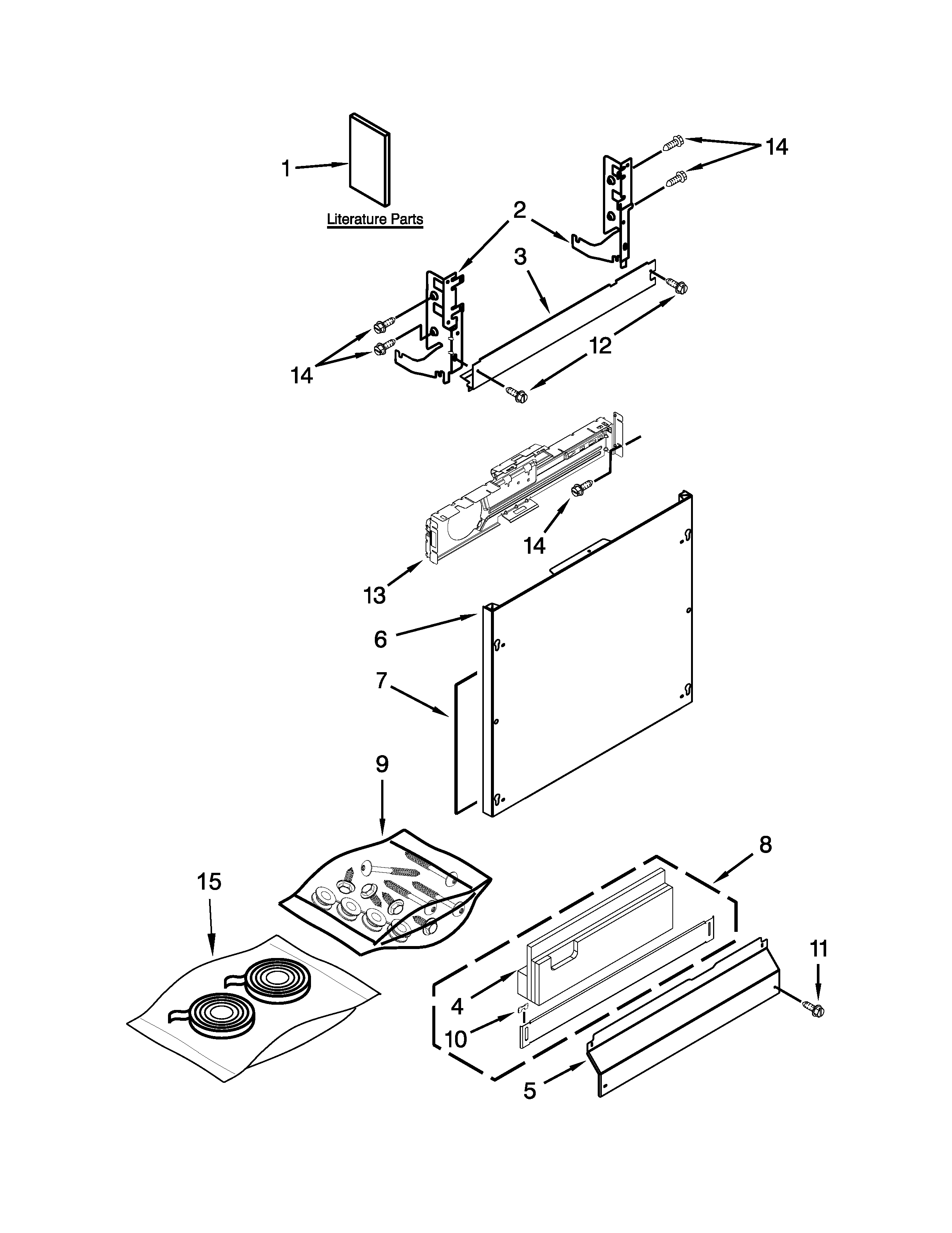 Door and panel parts