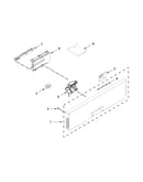 Control panel and latch parts