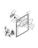 Door and latch parts