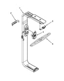 Upper wash and rinse parts