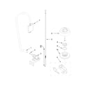 Maytag MDBH980AWS1 fill and overfill parts diagram