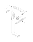 Upper wash and rinse parts