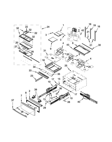Shelf parts