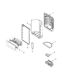 Dispenser front parts
