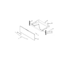 Whirlpool WEE760H0DS0 drawer parts diagram