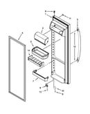 Refrigerator door parts
