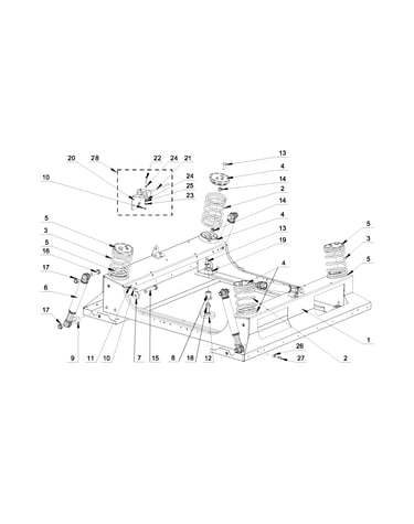 Lower frame parts