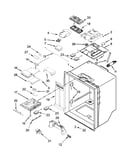 Refrigerator liner parts