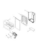 Dispenser front parts