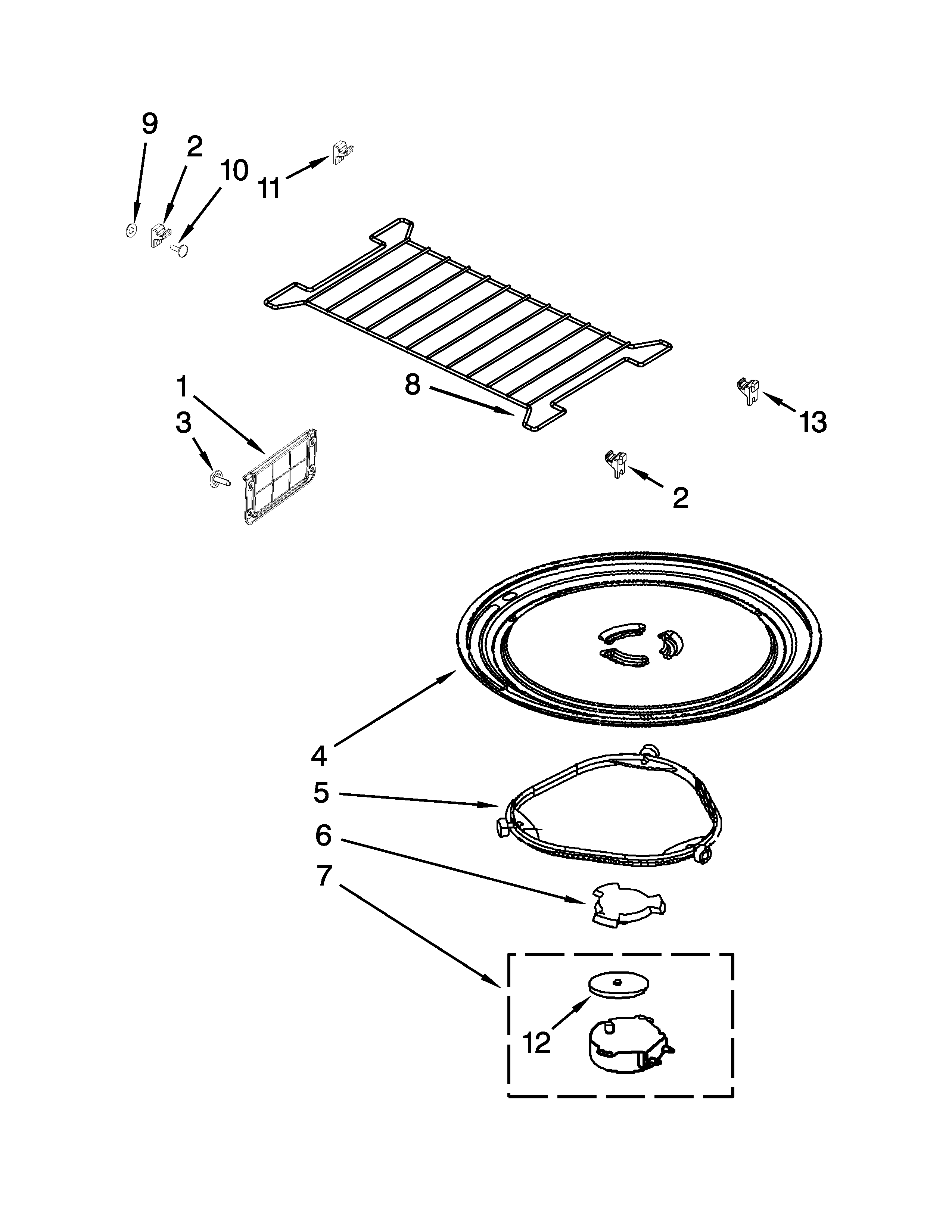 TURNTABLE PARTS