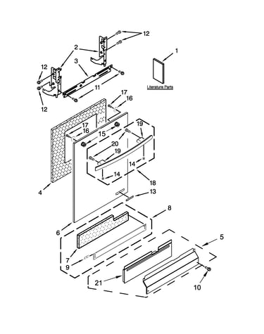 Door panel parts