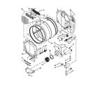 Maytag MDG25PNBGW0 bulkhead parts diagram