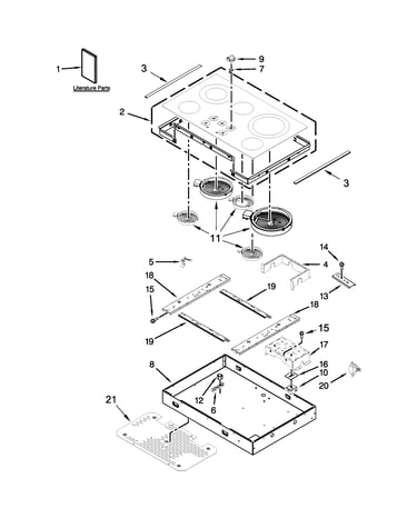 Cooktop parts