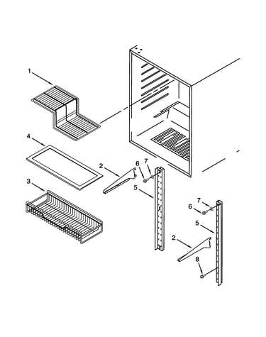 Shelf parts