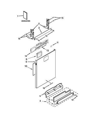 Door and panel parts