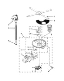 Pump, washarm and motor parts