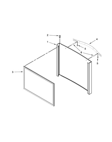 Freezer door parts