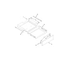 KitchenAid KGRS303BBL2 drawer parts diagram