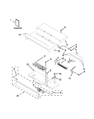 Control panel parts