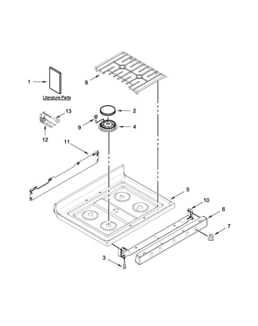 Cooktop parts