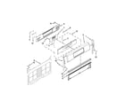 KitchenAid KGRS202BSS2 control panel parts diagram