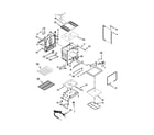 Whirlpool WFG540H0AE2 chassis parts diagram
