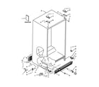 Amana ASD2526VES00 cabinet parts diagram