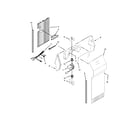 Amana ASD2526VES00 air flow parts diagram