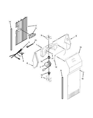 Air flow parts