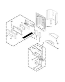 Dispenser front parts