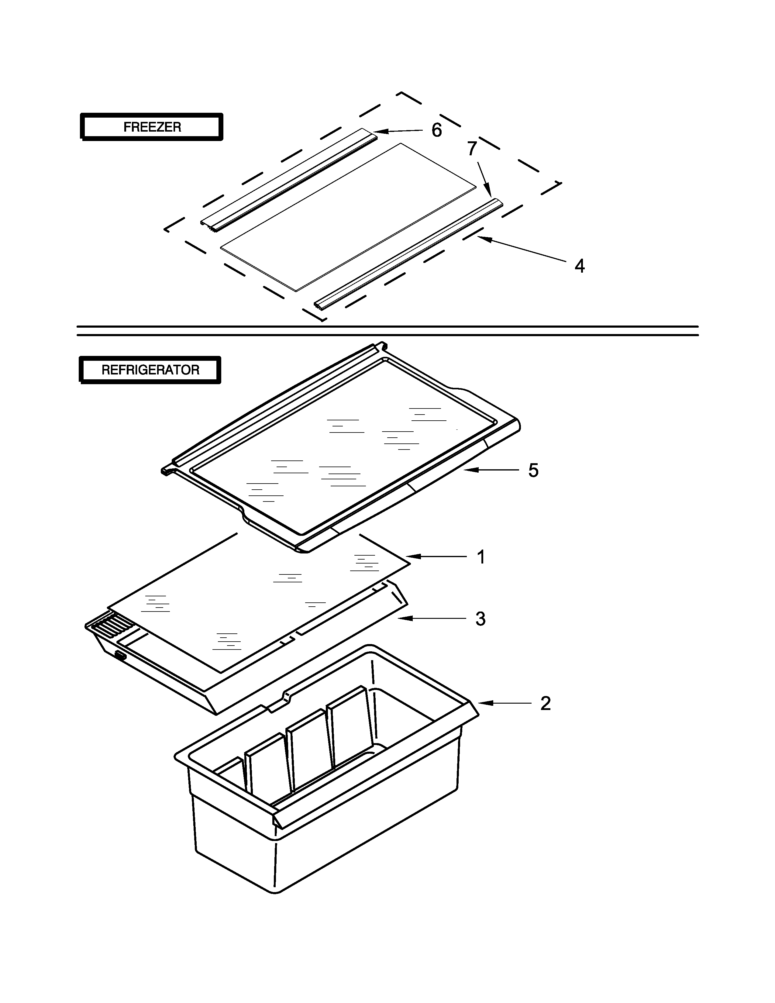 Shelf parts