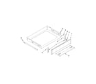 Maytag MGR8700DS1 drawer parts diagram