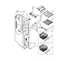 Ikea ID3CHEXVQ00 freezer liner parts diagram
