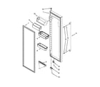 Ikea ID3CHEXVQ00 refrigerator door parts diagram