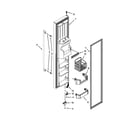 Ikea ID3CHEXVQ00 freezer door parts diagram