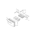 Whirlpool GI6FDRXXQ08 freezer door parts diagram