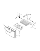 Freezer door parts