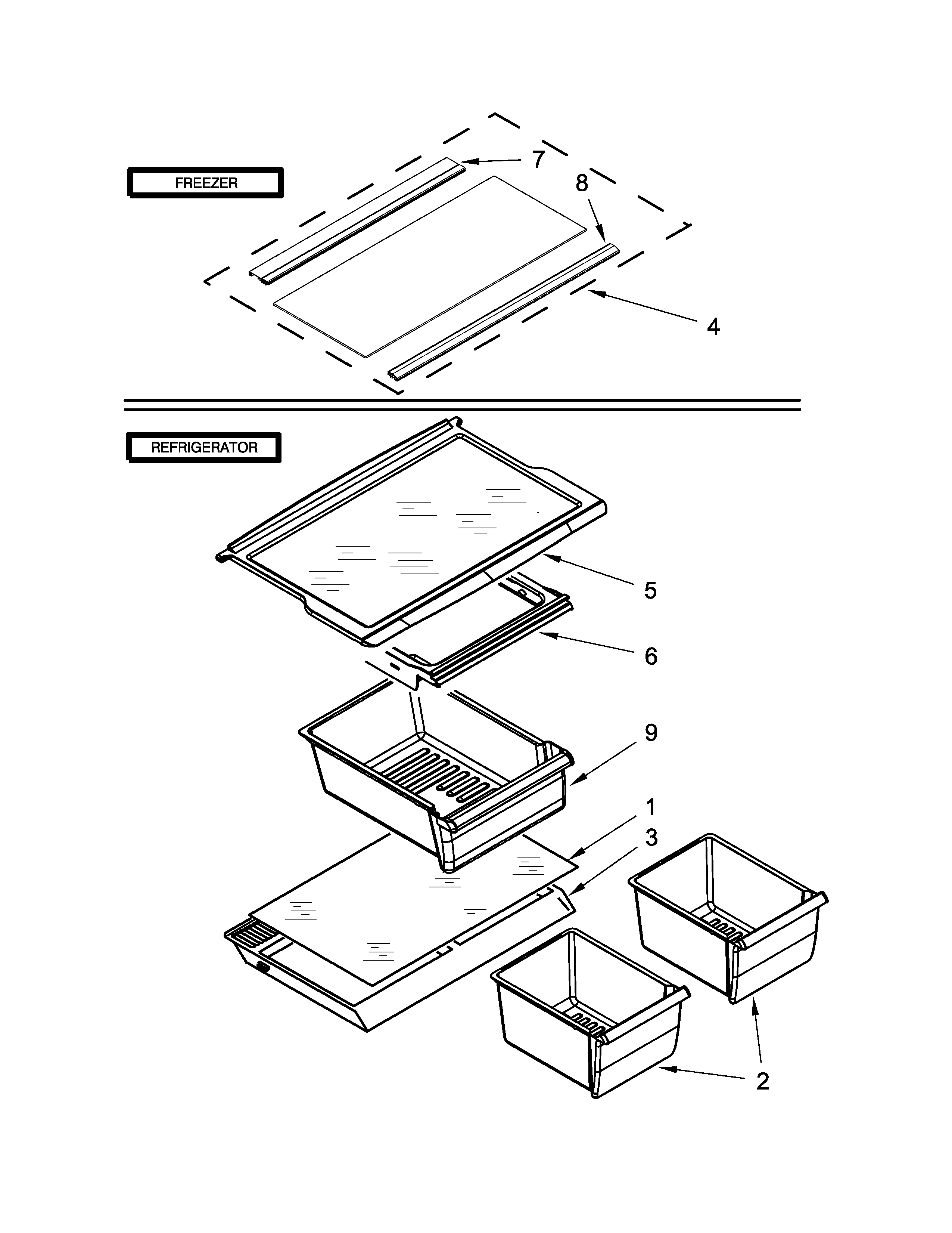 SHELF PARTS