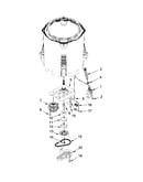 Gearcase, motor and pump parts