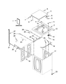 Top and cabinet parts