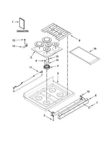 Cooktop parts